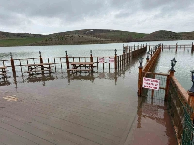 Yozgat&rsquo;ta yağan kar eridi, g&ouml;letlerde su seviyesi arttı
