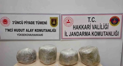 Y&uuml;ksekova&rsquo;da 11 kilo skunk ele ge&ccedil;irildi
