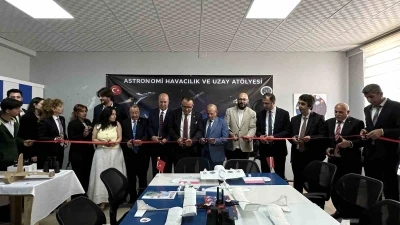 Y&uuml;ksekova&rsquo;da &lsquo;Astronomi, Havacılık ve Uzay At&ouml;lyesi&rsquo; a&ccedil;ıldı
