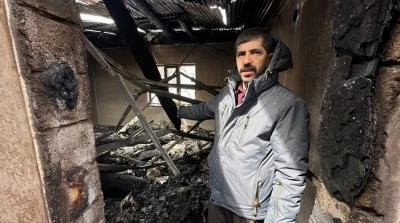 Y&uuml;ksekova&rsquo;da &ccedil;ıkan yangında bir ev kullanılamaz hale geldi
