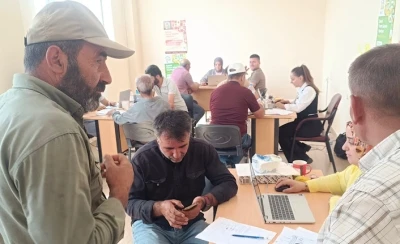 Yüksekova’da tarım sayımı devam ediyor
