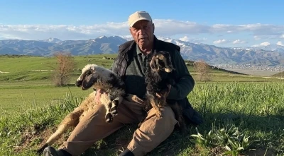 Y&uuml;ksekovalı &ccedil;ift&ccedil;iden vefa &ouml;rneği: Engelli hayvanları bebek şefkatiyle b&uuml;y&uuml;t&uuml;yor
