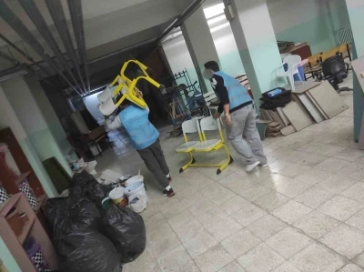 Y&uuml;k&uuml;ml&uuml;ler ara tatilde 6 okulu temizledi
