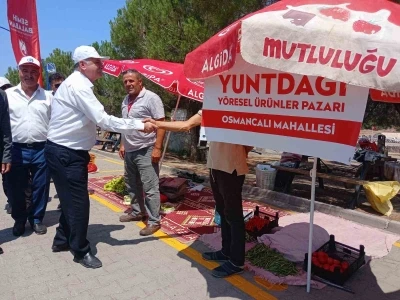 Yuntdağı Yöresel Ürünler Pazarı açıldı
