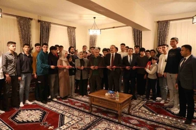 Yunus Emre Anadolu Lisesi Pansiyonu&rsquo;nda &rsquo;İbrahim Eroğlu Erdem-Değer-Eylem Salonu&rsquo; a&ccedil;ıldı
