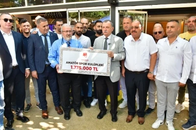 Yunusemre&rsquo;den amat&ouml;r spora 1 milyon 775 bin TL&rsquo;lik destek
