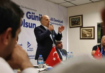 Yüreğir Belediye Başkanı Demirçalı : &quot;Muhtarlar vatandaşın dertlerine ilk el uzatan kamu görevlileridir&quot;
