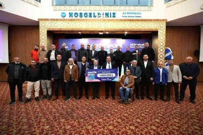 Y&uuml;reğir Belediyesinden amat&ouml;r spora 1 milyon TL&rsquo;lik destek
