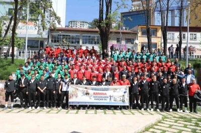 Yurt Lig heyecanı &ouml;ncesi sporcular Karab&uuml;k ve Safranbolu&rsquo;yu keşfetti
