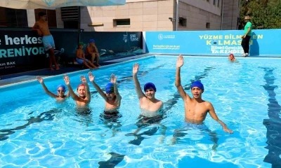’Yüzme bilmeyen kalmasın’ projesiyle 11 bin 443 kişiye yüzme eğitimi verildi
