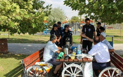 Zabıta ekiplerinden hafta sonu piknikçilerine çöp denetimi
