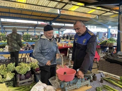 Zabıtadan tartı ve &ouml;l&ccedil;&uuml; aletlerine sıkı denetim
