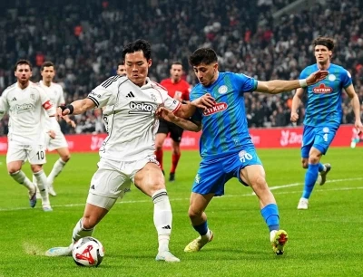 Ziraat T&uuml;rkiye Kupası: Beşiktaş: 3 - &Ccedil;aykur Rizespor: 0 (İlk yarı)
