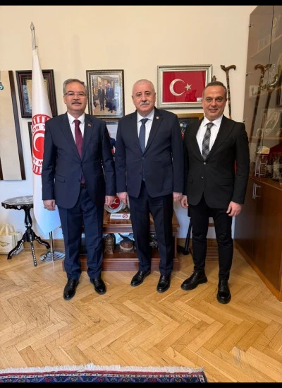 Ziyaret Geçidi TBMM’de: Meclis İdari Amiri Sermet Atay, Gaziantep İl Müdürlerini Ağırladı