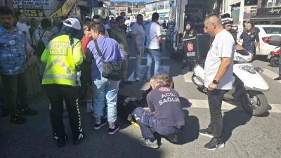 Zonguldak Ereğli’de motosiklet yayaya çarptı: 2 yaralı
