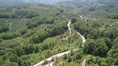 Zonguldak ormanları baharın gelişiyle dronla g&ouml;r&uuml;nt&uuml;lendi
