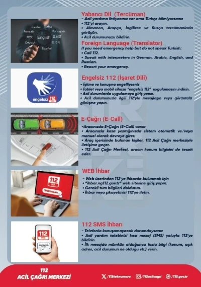 Zonguldak&rsquo;ta 112&rsquo;ye bir yılda 541 bin &ccedil;ağrı geldi
