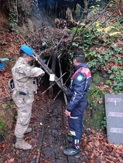 Zonguldak&rsquo;ta 7 ruhsatsız maden ocağı kapatıldı
