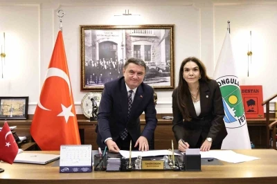 Zonguldak&rsquo;ta atık ila&ccedil;lar i&ccedil;in protokol imzalandı
