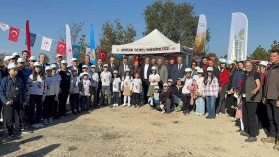 Zonguldak’ta fidan diktiler
