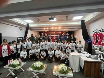 Zonguldak&rsquo;ta Gazi Mustafa Kemal Ortaokulu&rsquo;nda Pi G&uuml;n&uuml; kutlandı
