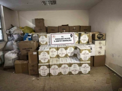 Zonguldak’ta kaçak tütün ve çay operasyonu: 3 gözaltı
