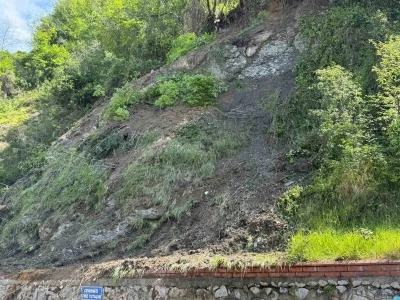 Zonguldak&rsquo;ta şehirlerarası terminalde heyelan
