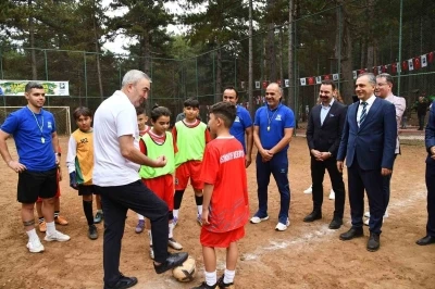 Zorkun Yaylası’nda Samet Aybaba futbol turnuvası başladı
