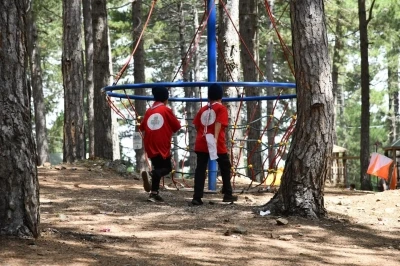 Zorkun Yaylası Şenlik Tepesi’nde oryantiring heyecanı
