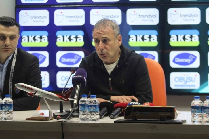 Abdullah Avcı: "Bir sezonda belki de çok olmayacak şanssızlıkların hepsini maçta yaşadık”

