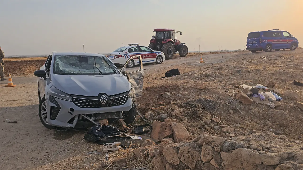 Nusaybin'de otomobil sulama kanalına devrildi: 4 ölü, 2 ağır yaralı