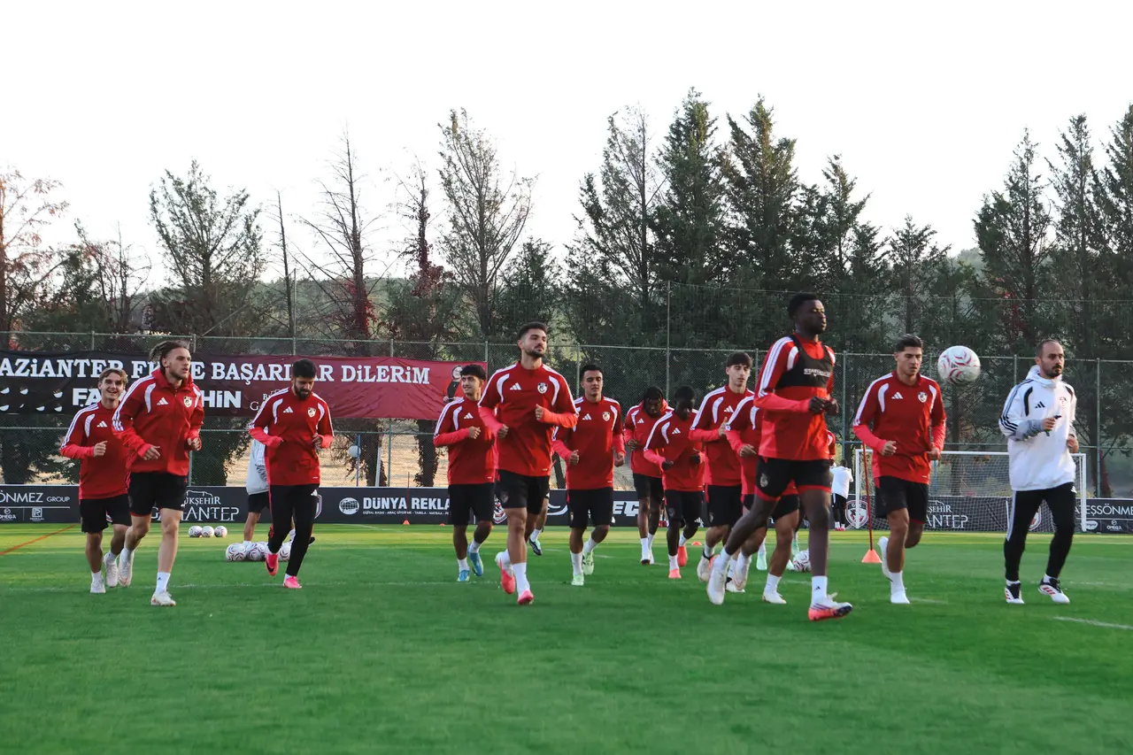 Gaziantep FK'da Erzurumspor FK karşılaşması için mesai