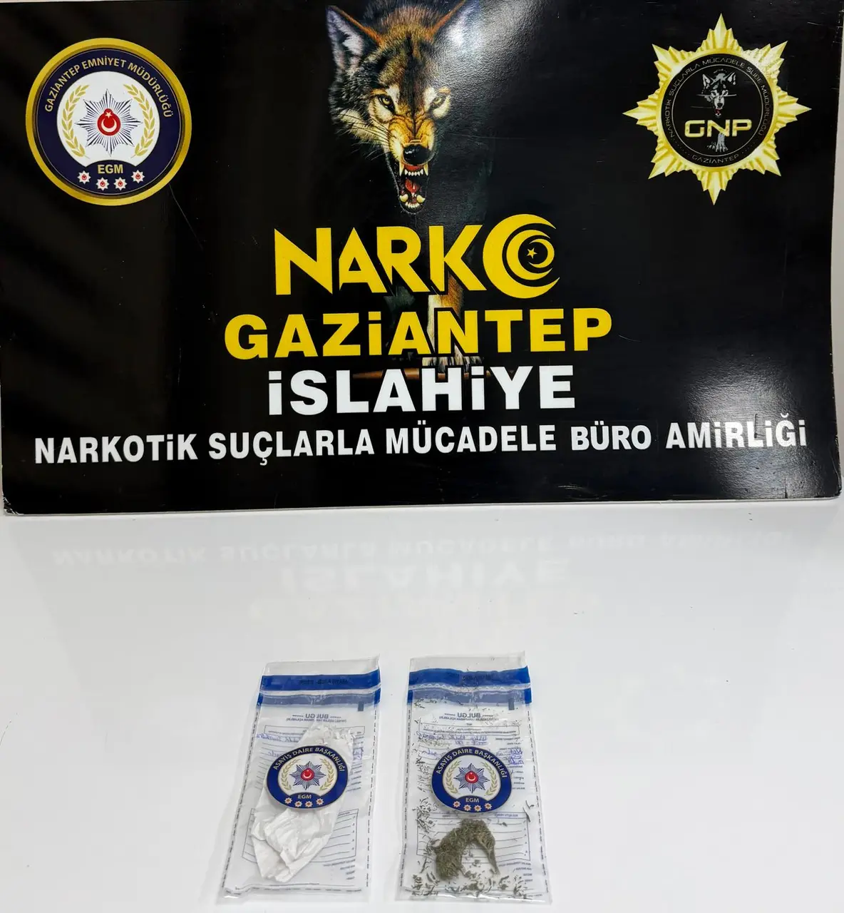 İslahiye'de bir kişinin üst aramasında 1,20 gram esrar bulundu