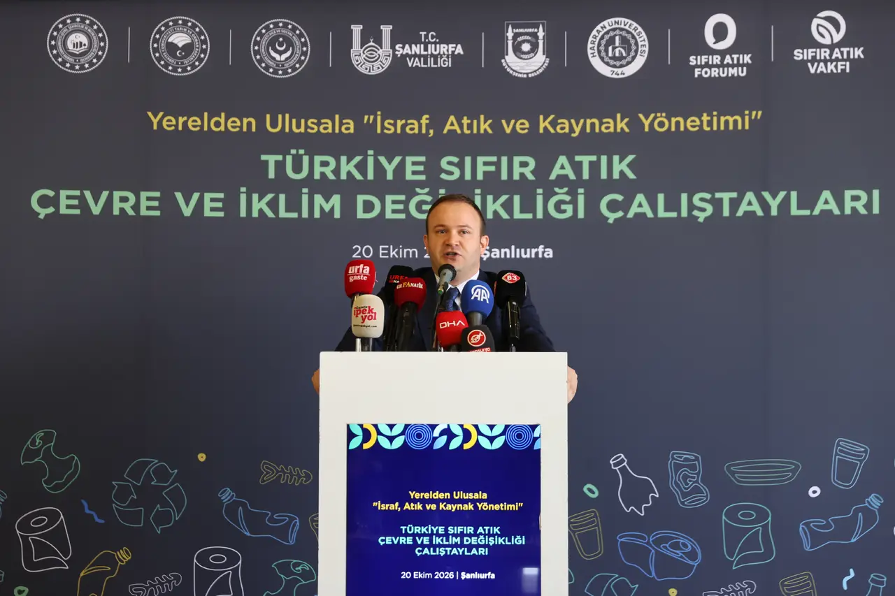 Şanlıurfa’da kaynak ve atık yönetimi için sıfır atık buluşması