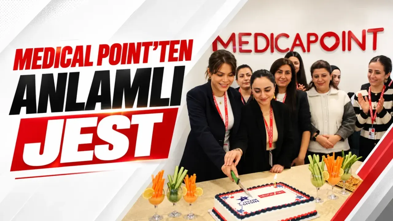 Medical Point Batman Hastanesi çalışanlarına sertifika ve hediye çeki takdimi