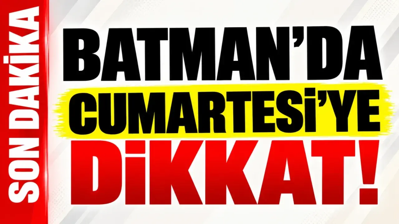 Batman’da 24 Ekim’de beş ilçede planlı elektrik kesintisi uygulanacak