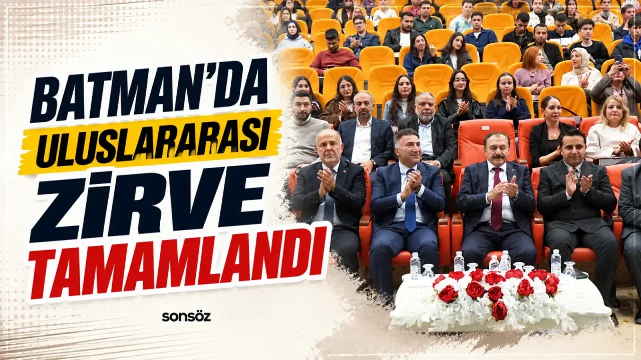 Batman Üniversitesi enerji gündemini uluslararası buluşmada değerlendirdi