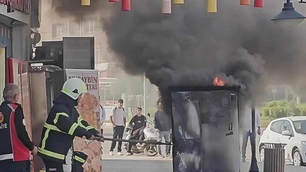 Nusaybin’deki elektrik dağıtım panosu yangını kontrol altına alındı