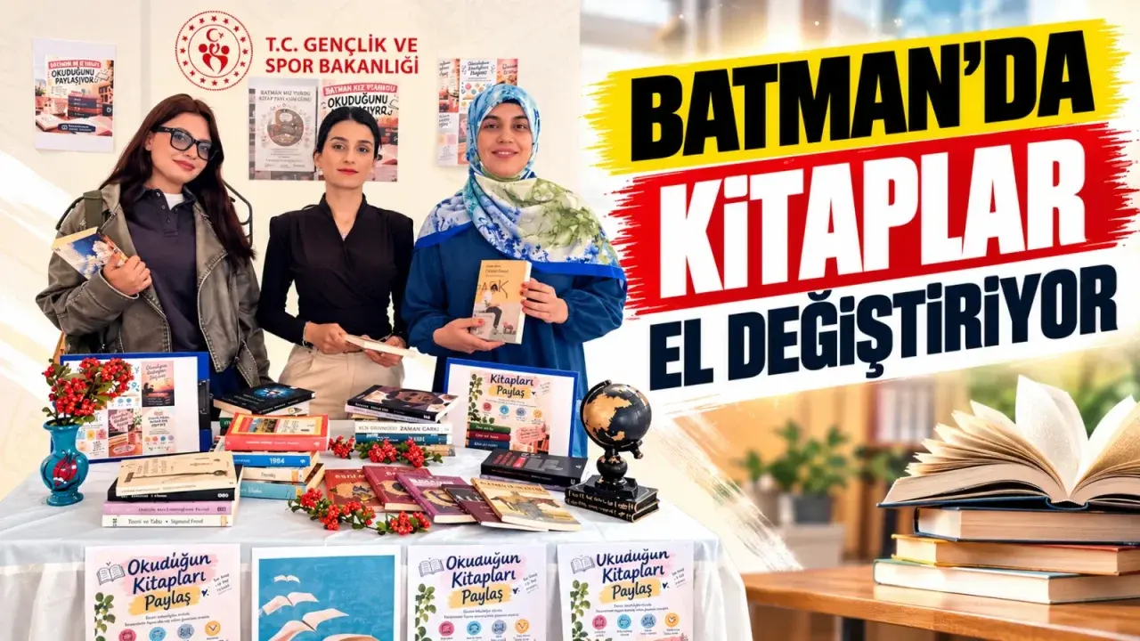 Batı Raman Yurdunda öğrenciler kitaplarını paylaşıyor