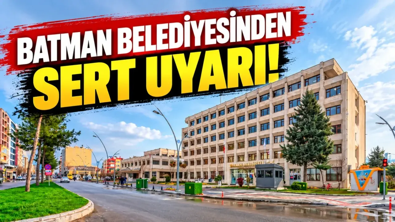 Batman Belediyesi bims tesislerinin taşınması için süre verdi