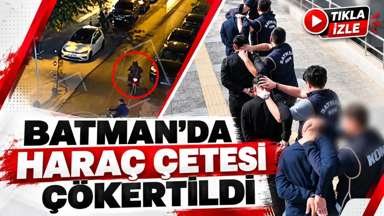 Batman’da 15 milyon liralık haraç iddiasına 6 gözaltı