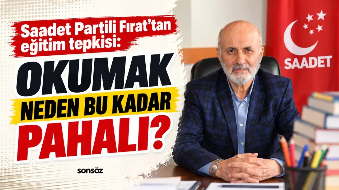 Fırat: Aileler eğitim giderlerinin altında ezilmemeli