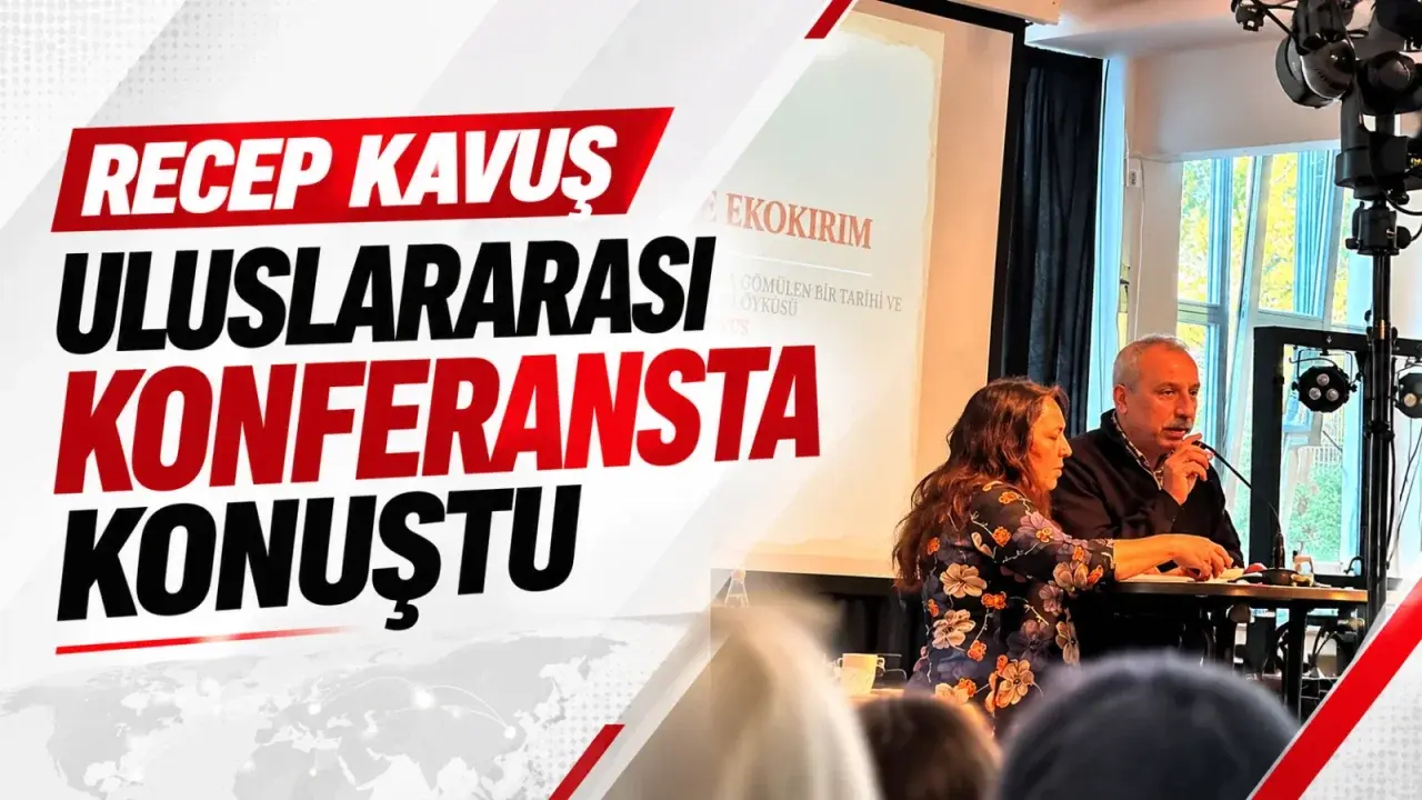 Recep Kavuş, Stuttgart’taki çevre buluşmasında ekolojik yıkımı anlattı