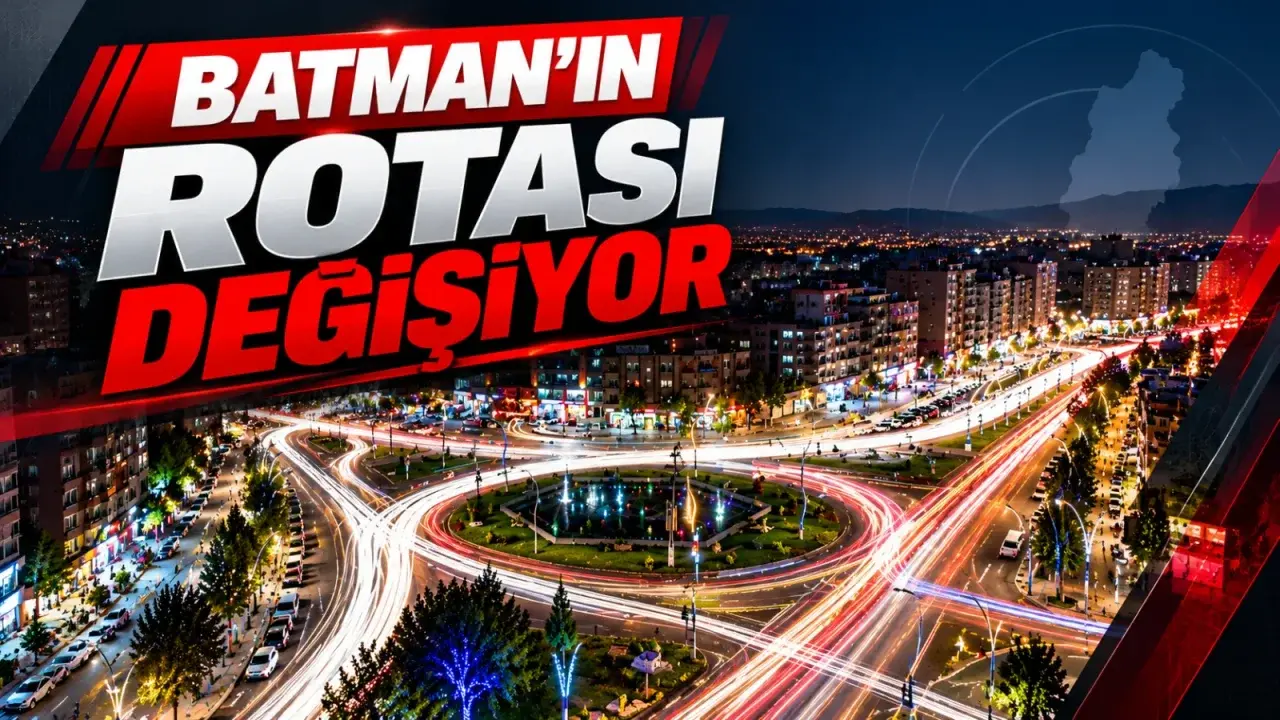 Batman’da ulaşım ağı yeni bulvar ve bağlantılarla güçleniyor