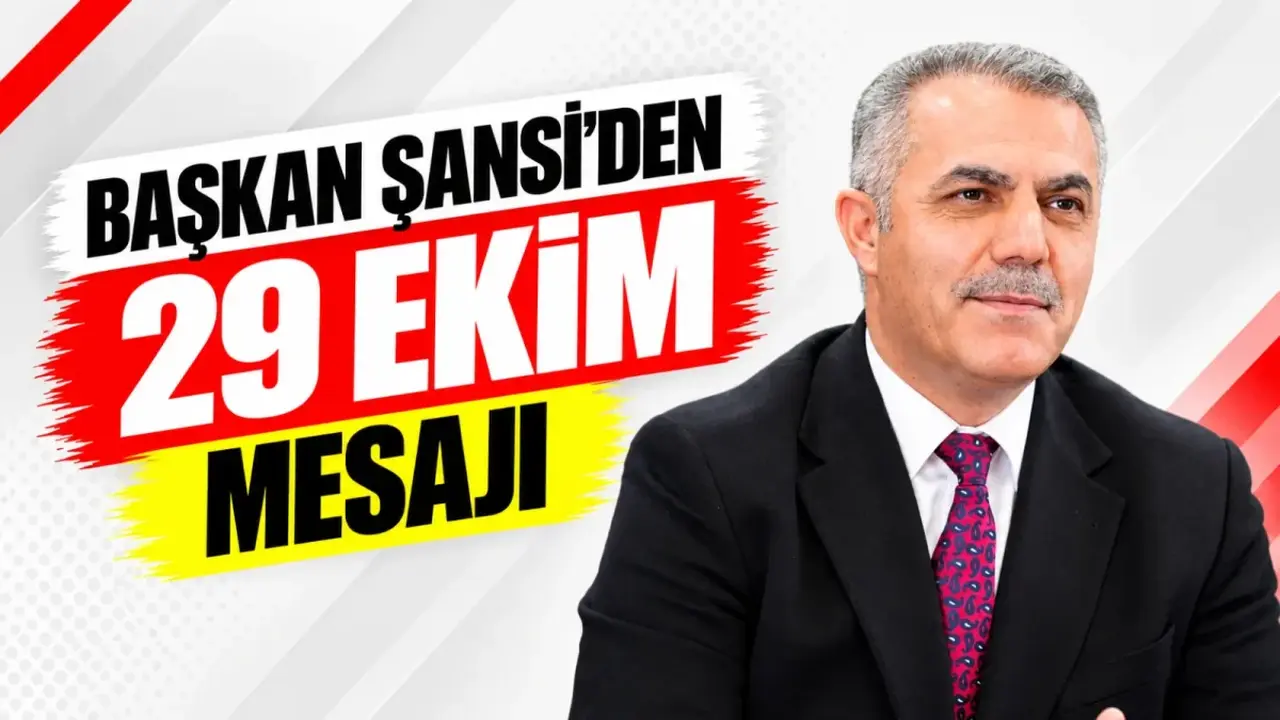 Hüseyin Şansi’nin Cumhuriyet Bayramı mesajına ilişkin portre veya açıklama görseli