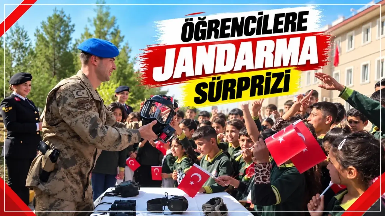Gercüşlü öğrenciler jandarmanın çalışmalarını yerinde tanıdı
