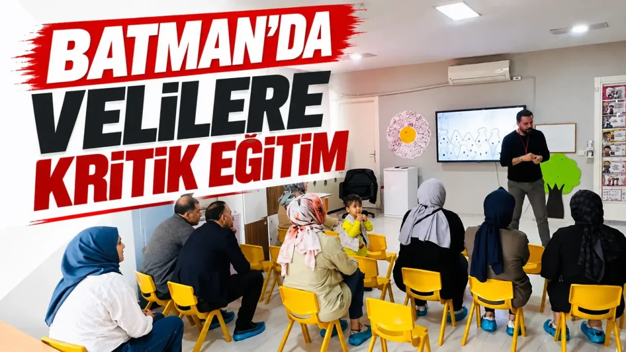 Batman’da ailelere bağımlılıkla mücadelede bilinçlendirme çalışması