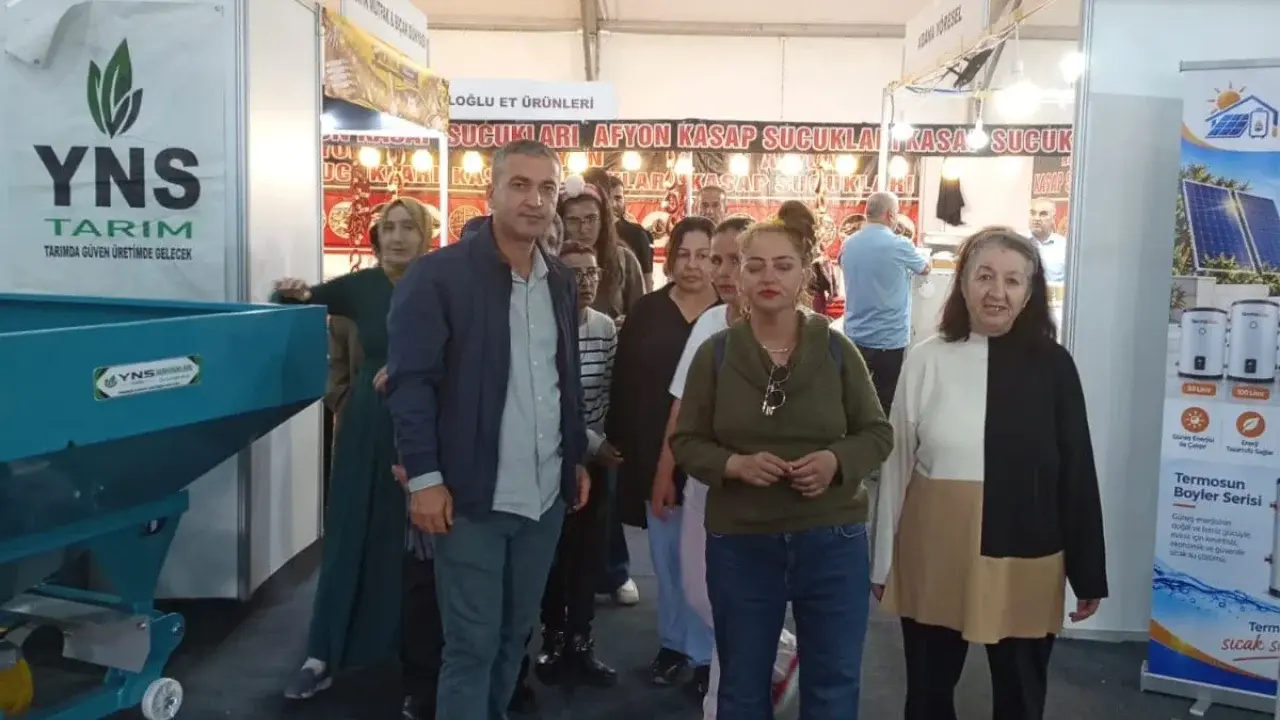 Batman’da özel gereksinimli bireyler tarım fuarını ziyaret etti