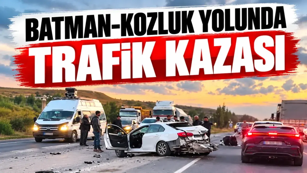 Kozluk güzergâhında kontrolden çıkan araçta bir kişi yaralandı