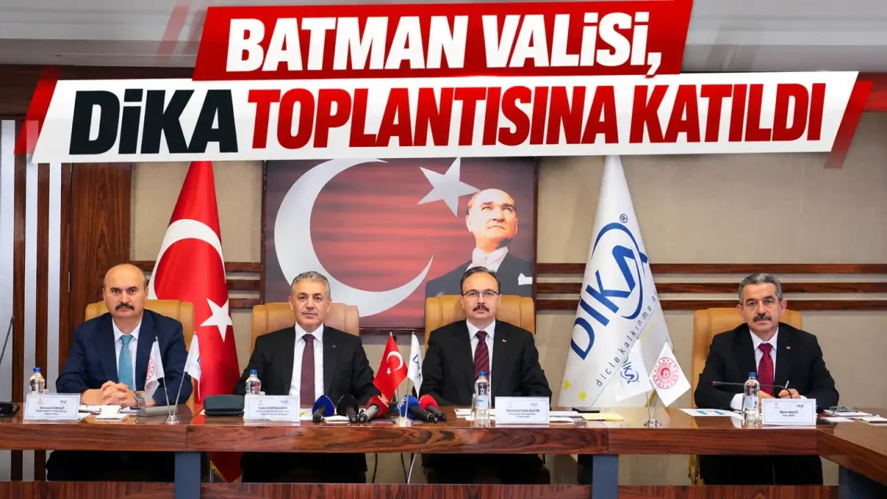 DİKA yönetimi Mardin’de bölgenin kalkınma gündemini değerlendirdi